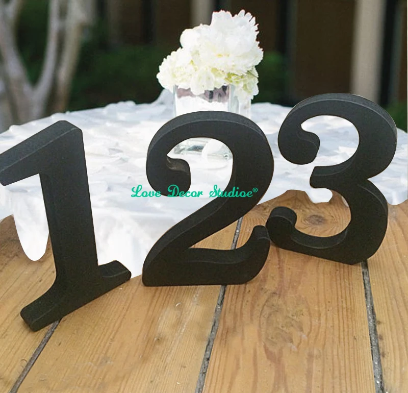 5 inches tall Wedding Table Numbers 1-20 black Wedding decoration letter Wedding
5 inches tall Wedding Table Numbers 1-20 black Wedding decoration letter Wedding