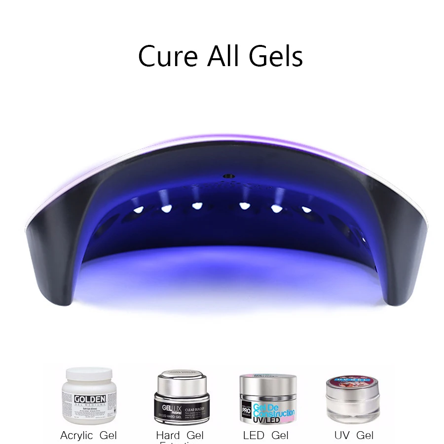 EUSCI 36W LED Nail Dryer UV Lamp Nail Drying Machine for Curing UV Gel LED Gel Polish Manicure Nail Art Lamp 60s 90s 120s
EUSCI 36W LED Nail Dryer UV Lamp Nail Drying Machine for Curing UV Gel LED Gel Polish Manicure Nail Art Lamp 60s 90s 120s