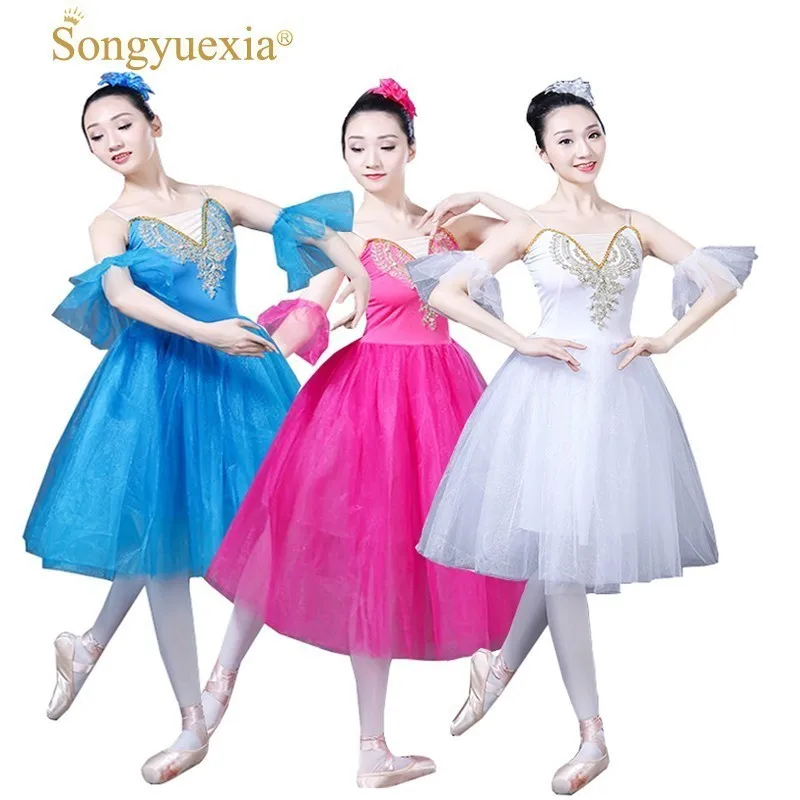 Songyuexia Professional Leotard Ballet Dress for Women Tuttu Skirt Costume Half-body Skirt Performance Dancewear for Girls
Songyuexia Professional Leotard Ballet Dress for Women Tuttu Skirt Costume Half-body Skirt Performance Dancewear for Girls