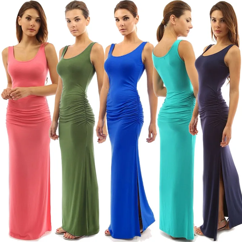2018 summer new round neck slim package hip sleeveless dress sexy fashion women dress
2018 summer new round neck slim package hip sleeveless dress sexy fashion women dress