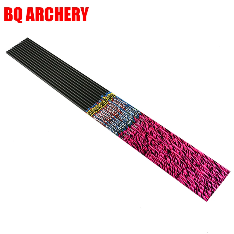 6/12pcs Archery Pure Carbon Arrows Shaft Spine300 340 30inch for Traditional Bow Competition Hunting Archery Shooting Outdoor
6/12pcs Archery Pure Carbon Arrows Shaft Spine300 340 30inch for Traditional Bow Competition Hunting Archery Shooting Outdoor