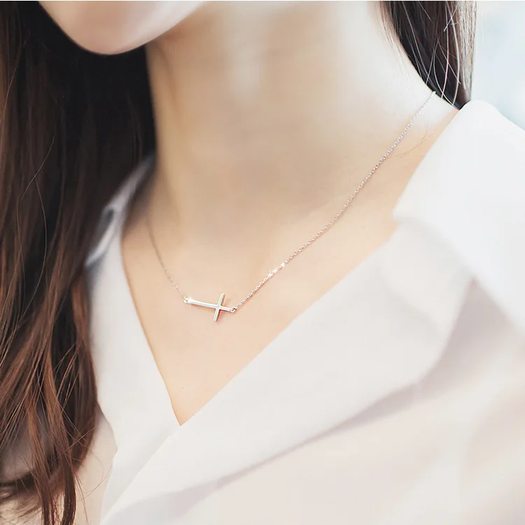 Drop Shipping 925 Sterling Silver Cross Pendants&Necklaces Jewelry Collar Colar de Plata
Drop Shipping 925 Sterling Silver Cross Pendants&Necklaces Jewelry Collar Colar de Plata