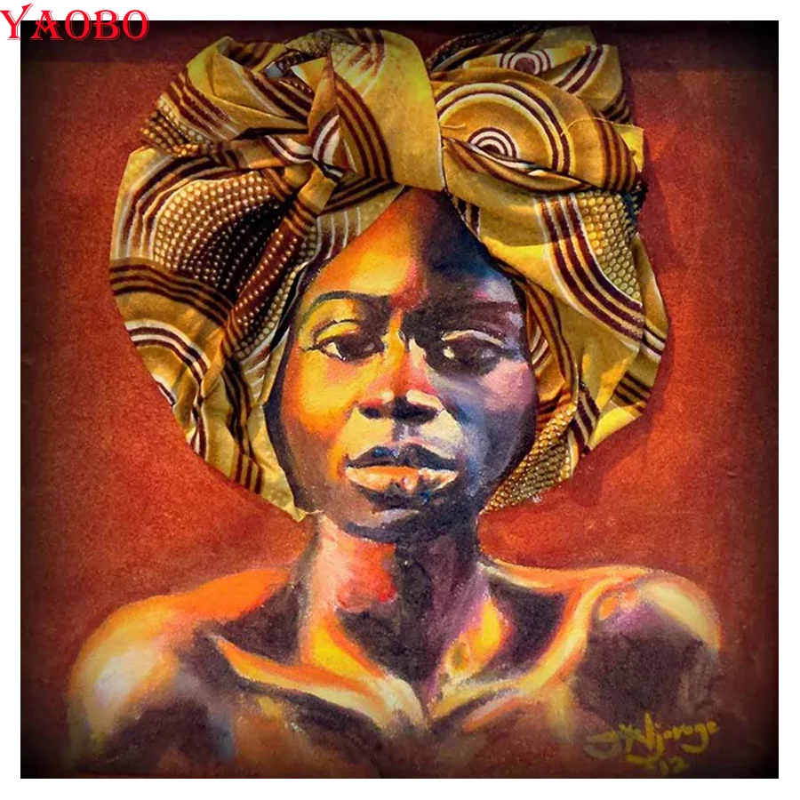 Square Round Drill,5D DIY Diamond Painting African Woman 3D Full Mosaic Diamond Embroidery Cross Stitch
Square Round Drill,5D DIY Diamond Painting African Woman 3D Full Mosaic Diamond Embroidery Cross Stitch