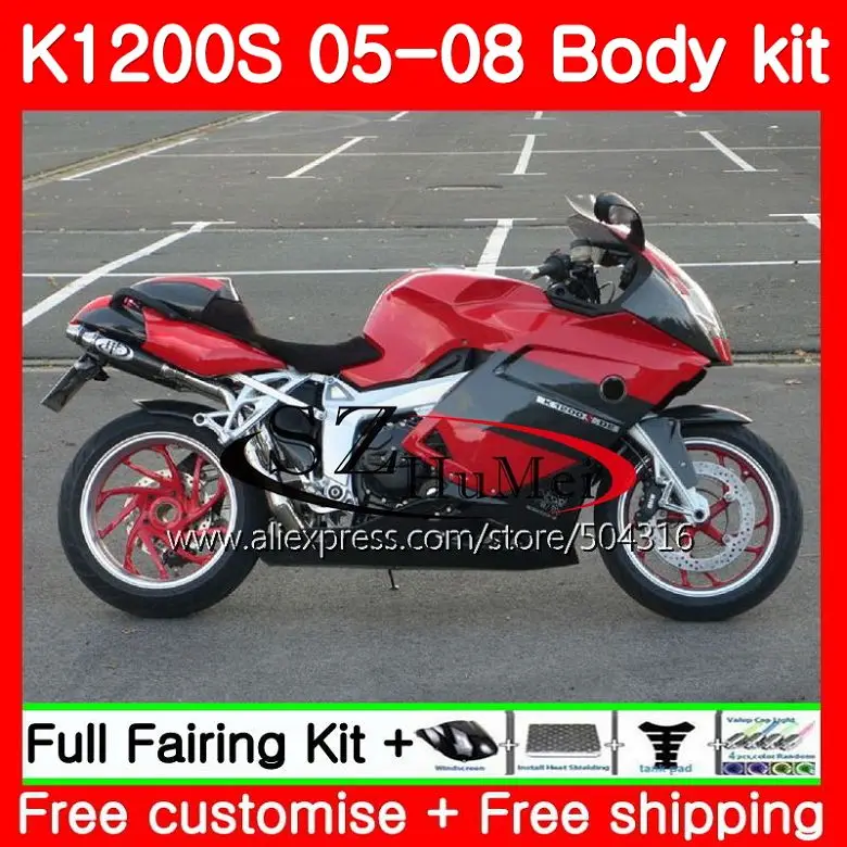 Body For BMW K1200 S 05-10 K1200S 05 06 07 08 09 10 TOP Red black 92SH2 K-1200S K 1200S 2005 2006 2007 2008 2009 2010 Fairings
Body For BMW K1200 S 05-10 K1200S 05 06 07 08 09 10 TOP Red black 92SH2 K-1200S K 1200S 2005 2006 2007 2008 2009 2010 Fairings