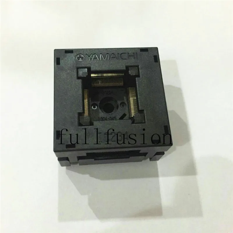 IC234-1004-045 QFP100P 0 4 мм Шаг Yamaichi IC тестовая розетка TQFP100 ic Размер корпуса 12x12 |