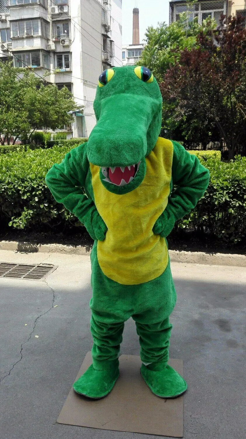 Green Cocodile Mascot Costume Suits Cosplay Party Game Dress Outfits Advertising Carnival Halloween Xmas Easter Festival Adults
Green Cocodile Mascot Costume Suits Cosplay Party Game Dress Outfits Advertising Carnival Halloween Xmas Easter Festival Adults