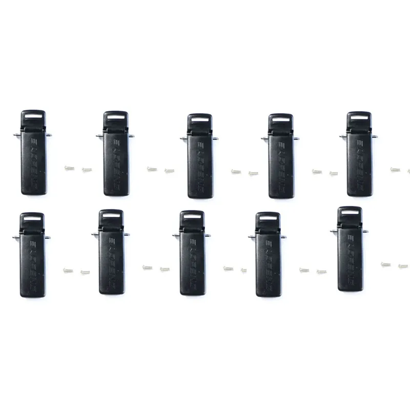 NEW Lot 10PCS Belt Clip with Screws For Baofeng UV5R UV-5R UV-5RA UV-5RB UV-5RC UV-5RD UV-5RE 5RE+ TYT TH-F8 F9 Walkie Talkie
NEW Lot 10PCS Belt Clip with Screws For Baofeng UV5R UV-5R UV-5RA UV-5RB UV-5RC UV-5RD UV-5RE 5RE+ TYT TH-F8 F9 Walkie Talkie