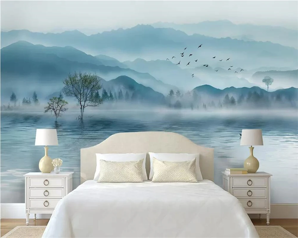 Beibehang Custom wallpaper 3d murals luxury atmosphere artistic ink landscape new Chinese TV sofa background wall paper 3d mural
Beibehang Custom wallpaper 3d murals luxury atmosphere artistic ink landscape new Chinese TV sofa background wall paper 3d mural
