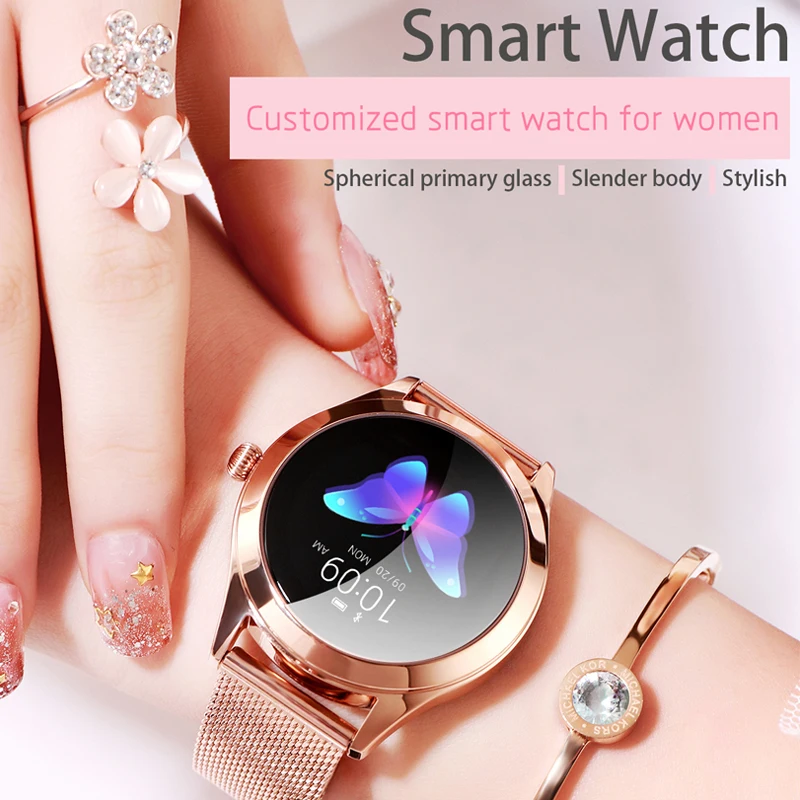 Smart Watches Women IP68 Waterproof Smart Tracker Watch Heart Rate Fitness Bracelet Walk Running Smart Watch for Women Watch
Smart Watches Women IP68 Waterproof Smart Tracker Watch Heart Rate Fitness Bracelet Walk Running Smart Watch for Women Watch