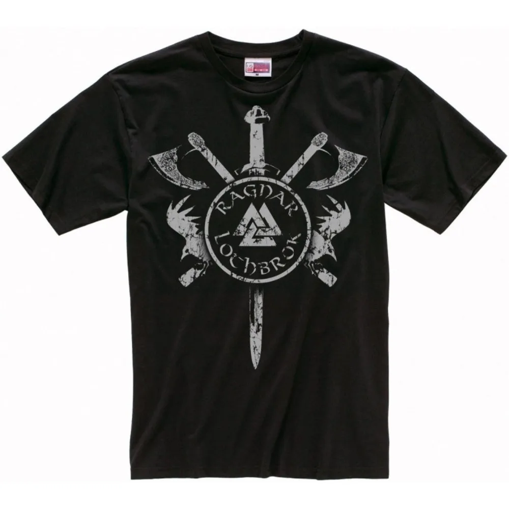 Vikings 'Ragnar Lothbrok' Brand 2019 Summer Kpop Fashion Short Sleeve Crew Neck Basic Tops Free Shipping Printing Casual Tops
Vikings 'Ragnar Lothbrok' Brand 2019 Summer Kpop Fashion Short Sleeve Crew Neck Basic Tops Free Shipping Printing Casual Tops