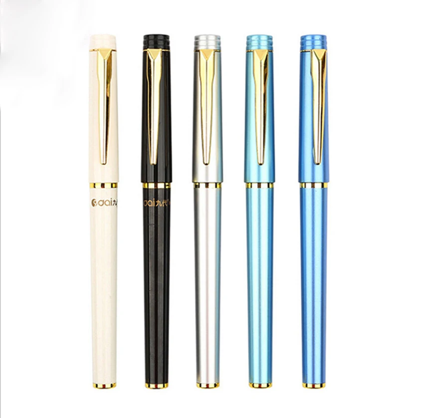 signing white blue gel pen Metallic color 0.5mm black ink korea japanese gift school office stationery kawaii stationary 1Z852
signing white blue gel pen Metallic color 0.5mm black ink korea japanese gift school office stationery kawaii stationary 1Z852