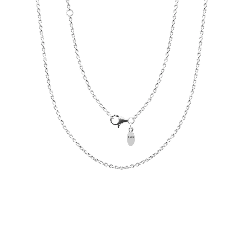 Collier Long Necklace Women 925 Sterling Silver Link Chain Necklaces Pendants Fashion Jewelry Making accesorios mujer
Collier Long Necklace Women 925 Sterling Silver Link Chain Necklaces Pendants Fashion Jewelry Making accesorios mujer