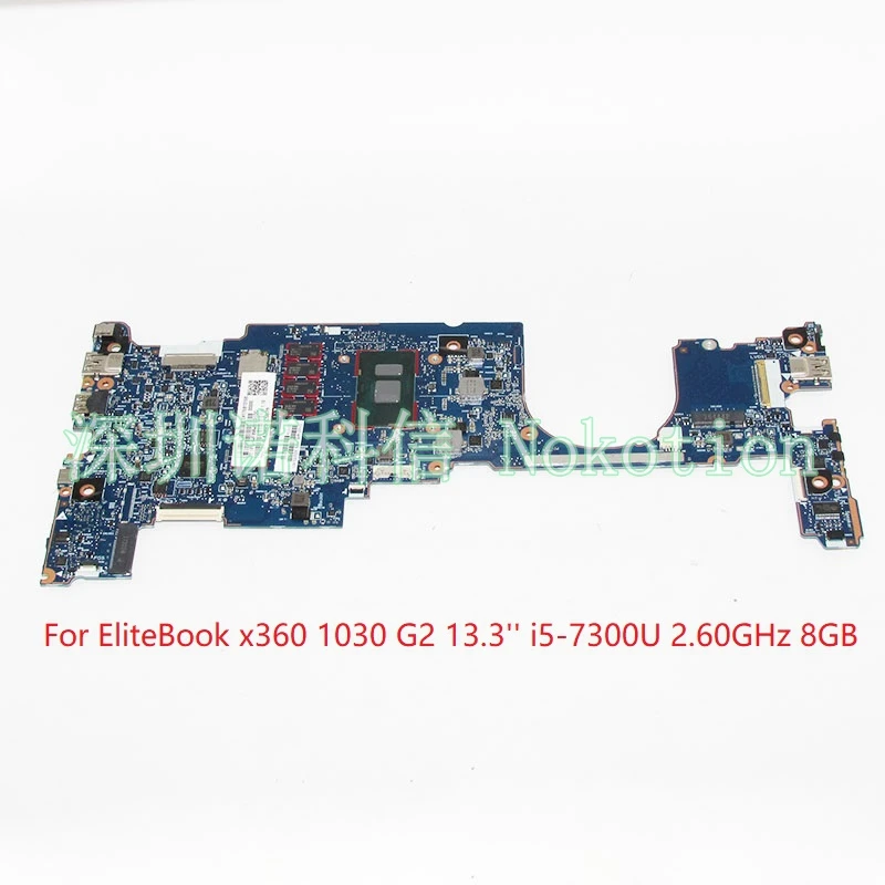 NOKOTION 6050A2848001-MB-A01 920053-601 920053-001 For HP EliteBook X360 1030 G2 Laptop motherboard i5-7300U 2.60GHz 8GB Ram
NOKOTION 6050A2848001-MB-A01 920053-601 920053-001 For HP EliteBook X360 1030 G2 Laptop motherboard i5-7300U 2.60GHz 8GB Ram