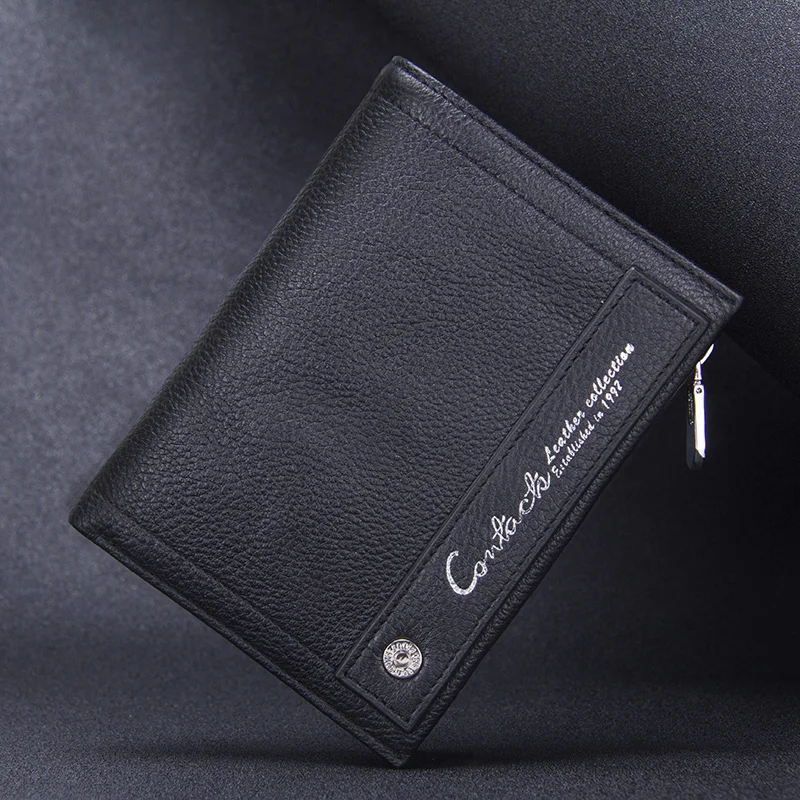 CONTACT'S men's genuine leather wallet with coin pocket purse for men carteira masculina card holder male small wallet cuzdan
CONTACT'S men's genuine leather wallet with coin pocket purse for men carteira masculina card holder male small wallet cuzdan