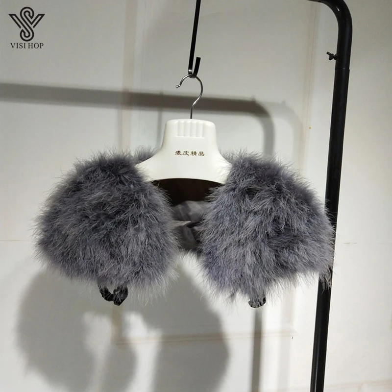 VISI HOP 2020 Real Fur Cape Shrug Women Genuine Ostrich Feather Fur Shawl Poncho Hot Sale VS5101
VISI HOP 2020 Real Fur Cape Shrug Women Genuine Ostrich Feather Fur Shawl Poncho Hot Sale VS5101