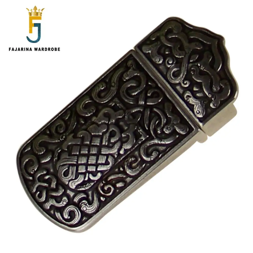 FAJARINA New Arrival Fashion Plate with Silvery Retro Style Belt Buckle Slide Buckles For 3.6-4.0cm Width Smooth Belt BCK014
FAJARINA New Arrival Fashion Plate with Silvery Retro Style Belt Buckle Slide Buckles For 3.6-4.0cm Width Smooth Belt BCK014