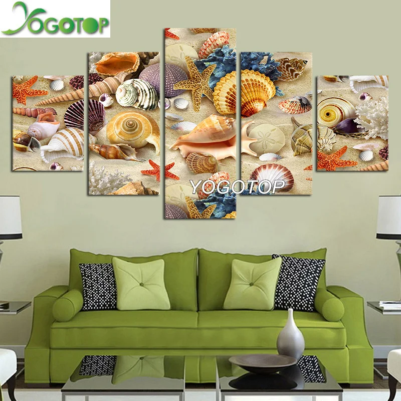 YOGOTOP DIY Diamond Painting Cross Stitch Kits Full Embroidery 5D Square Drill Mosaic Beach Shell Starfish Landscape 5pcs ML473
YOGOTOP DIY Diamond Painting Cross Stitch Kits Full Embroidery 5D Square Drill Mosaic Beach Shell Starfish Landscape 5pcs ML473