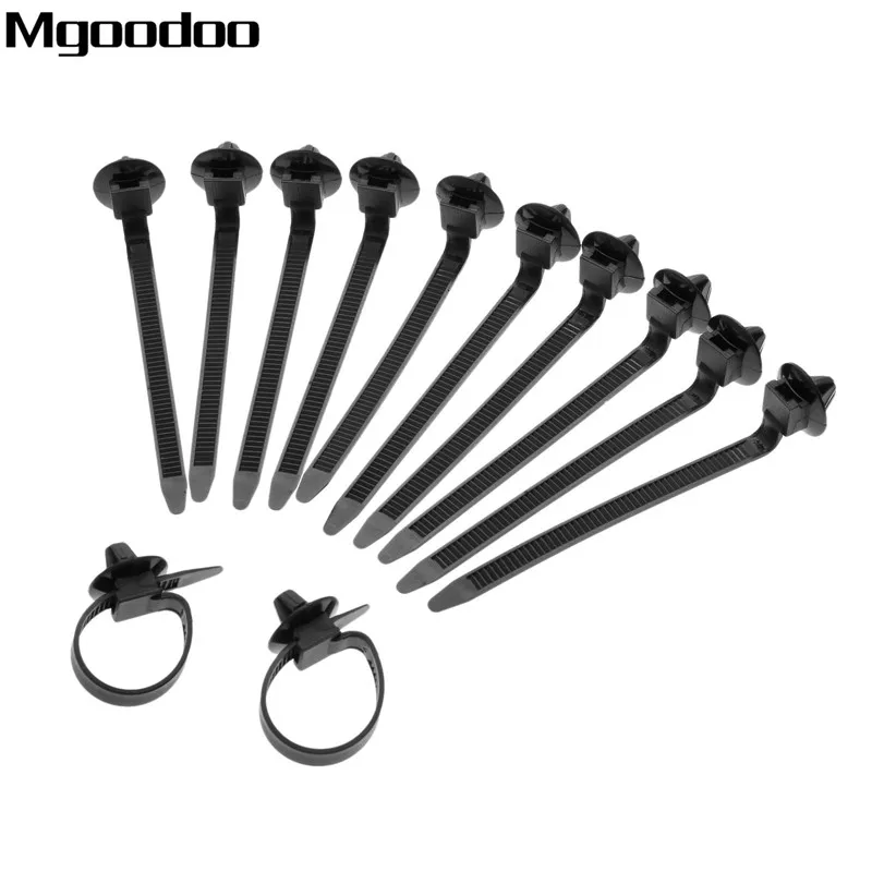 Mgoodoo 50Pcs Car Cable Fastening Ties Zip Nylon Black Car Auto Cable Strap Push Mount Wire Tie Retainer Clip Clamp Q26 92x5mm
Mgoodoo 50Pcs Car Cable Fastening Ties Zip Nylon Black Car Auto Cable Strap Push Mount Wire Tie Retainer Clip Clamp Q26 92x5mm