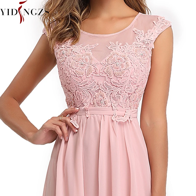 YIDINGZS Elegant Chiffon Formal Evening Dress Appliques Beading Long Party Dress 2021
YIDINGZS Elegant Chiffon Formal Evening Dress Appliques Beading Long Party Dress 2021