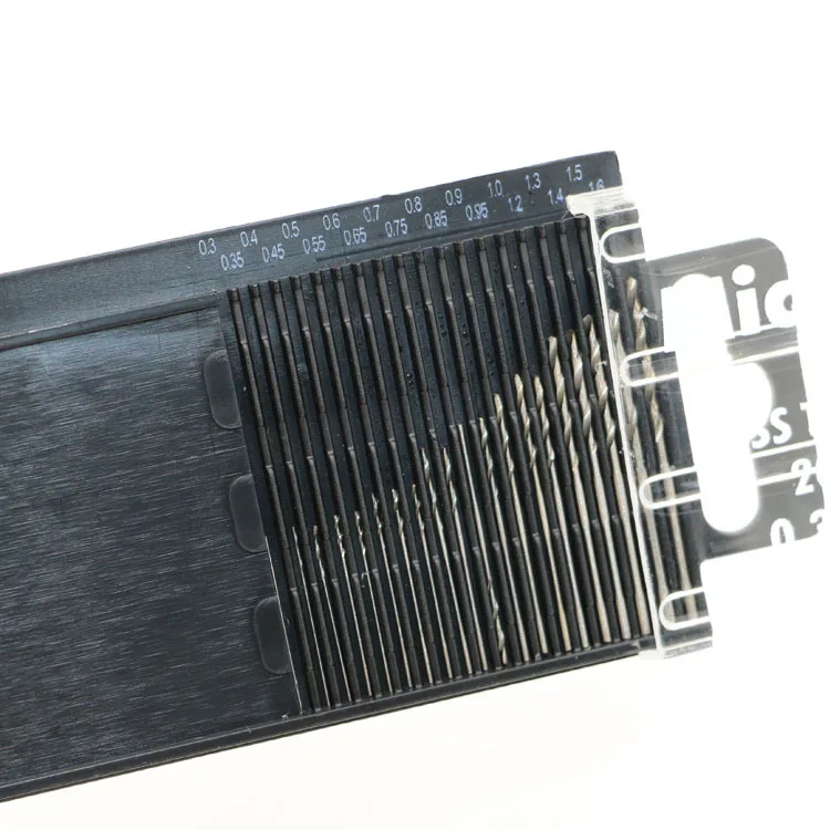 20Pcs Mini Drill Bit Set HSS Micro Twist Drill Bit Set 0.3mm-1.6mm Model Craft With Case Repair Tools Tiny Micro Twist Drill Bit
20Pcs Mini Drill Bit Set HSS Micro Twist Drill Bit Set 0.3mm-1.6mm Model Craft With Case Repair Tools Tiny Micro Twist Drill Bit