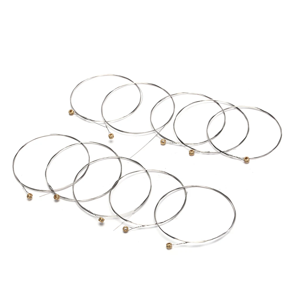10 Pcs Guitar Strings Stainless Steel Acoustic Guitar String 1st E String 0.30mm A206S-1
10 Pcs Guitar Strings Stainless Steel Acoustic Guitar String 1st E String 0.30mm A206S-1