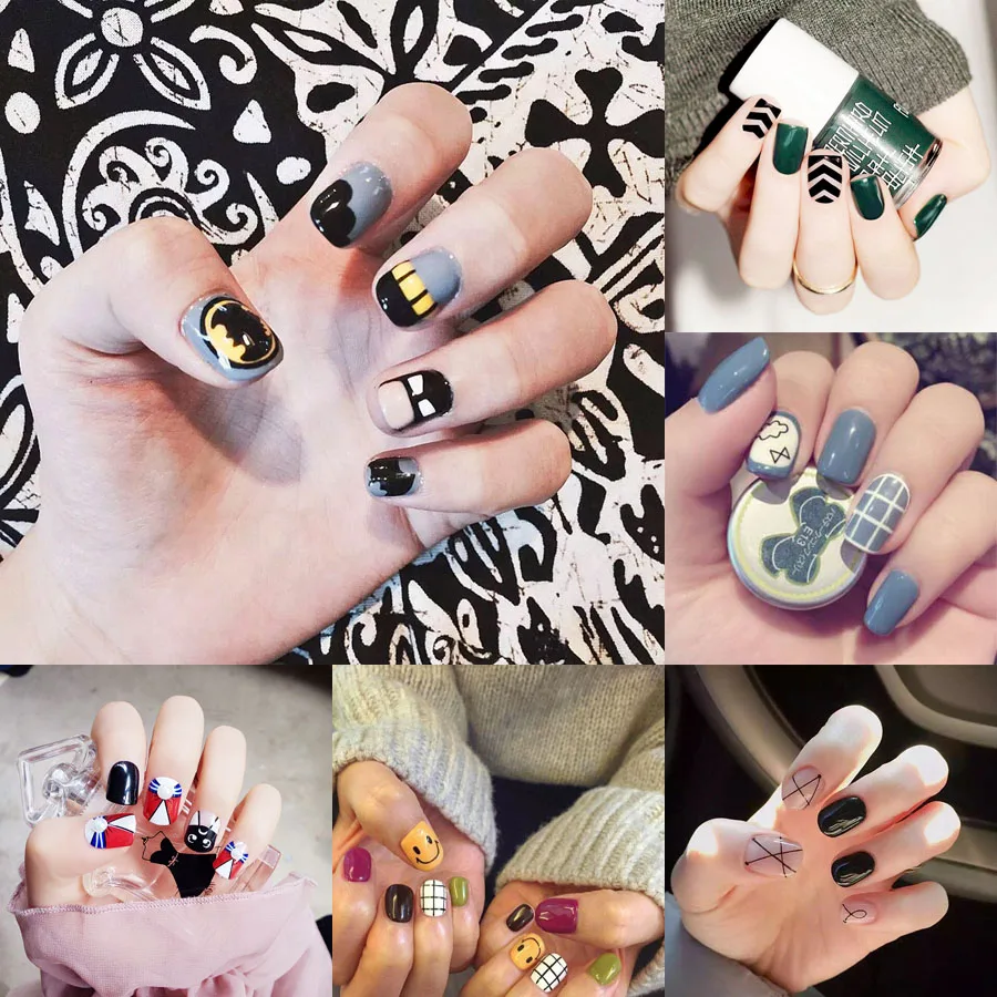 New fashion pure color false nails french 24pcs short size cute cartoon fake nails Japanese lady full nail tips acrylic
New fashion pure color false nails french 24pcs short size cute cartoon fake nails Japanese lady full nail tips acrylic