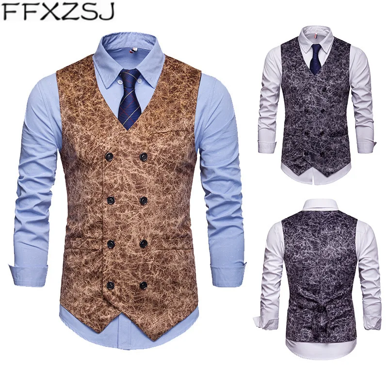 FFXZSJ Brand 2019 Europe edition leopard print casual business suit vest coat suit vest casual suit vest fit mens suit vest
FFXZSJ Brand 2019 Europe edition leopard print casual business suit vest coat suit vest casual suit vest fit mens suit vest