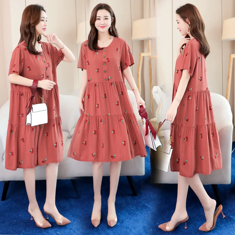Cotton Linen Loose Summer Dress Women Fashion Print loose Plus size Dress 2019 New Casual party Dress vestidos
Cotton Linen Loose Summer Dress Women Fashion Print loose Plus size Dress 2019 New Casual party Dress vestidos