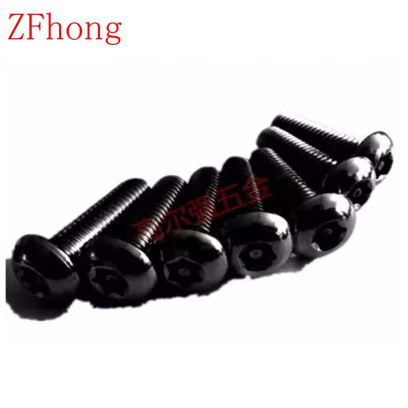 100pcs/lot M3*6/8/10/12 Steel with black Torx pan Head Tamper Proof Security Screw Screws
100pcs/lot M3*6/8/10/12 Steel with black Torx pan Head Tamper Proof Security Screw Screws