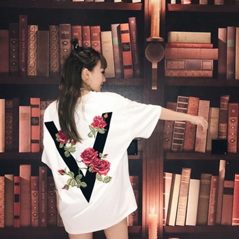2019 Couple T Shirt Summer Fashion Casual Women Loose Printing Short Sleeve Tops Tee
2019 Couple T Shirt Summer Fashion Casual Women Loose Printing Short Sleeve Tops Tee