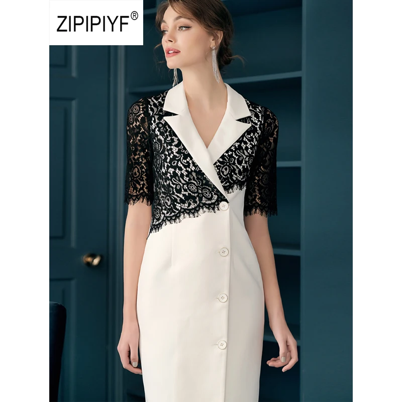 ORIGINAL Zipipiyf Bussiness Dresses Notched Hollow out lace patchwork Dress Office Ladies Pencil Vestidos OL 2019 Robe AB377
ORIGINAL Zipipiyf Bussiness Dresses Notched Hollow out lace patchwork Dress Office Ladies Pencil Vestidos OL 2019 Robe AB377