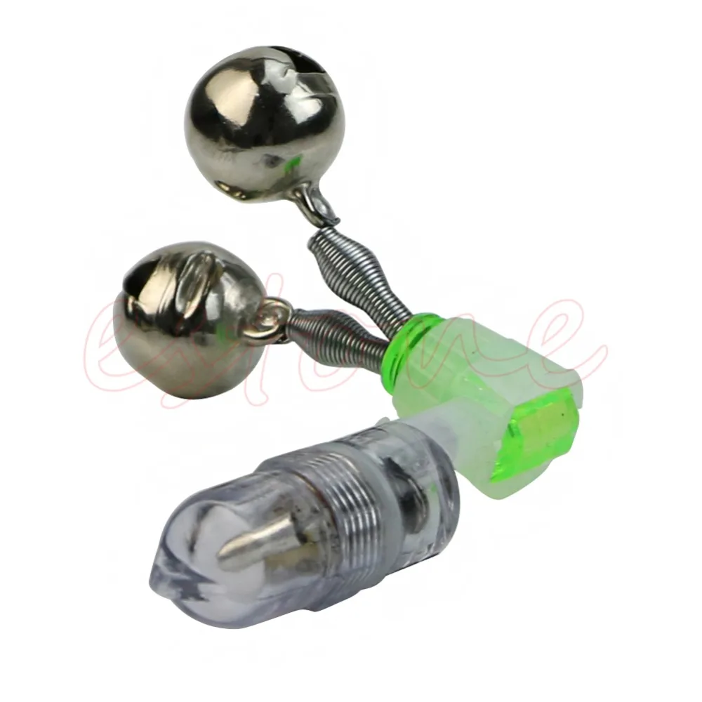 HOT LED Light Fishing Electronic Bite Alarm Fish Sensor Bells Rod Tip Shake | Спорт и развлечения