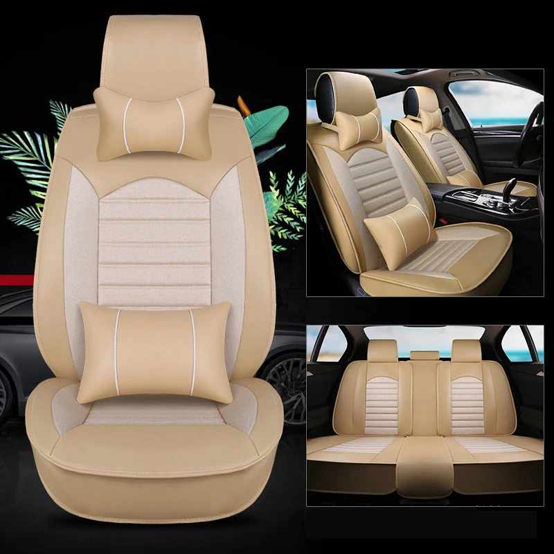kalaisike Leather plus Flax Universal Car Seat covers for hyundai i30 ix25 solaris elantra terracan ix35 accent azera lantra
kalaisike Leather plus Flax Universal Car Seat covers for hyundai i30 ix25 solaris elantra terracan ix35 accent azera lantra