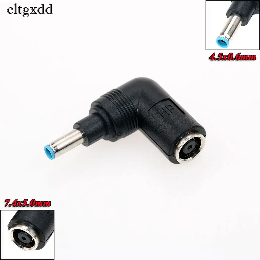 cltgxdd 1PCS DC Jack 7.4*5.0mm Female to 4.5*0.6mm Male Plug 90 Right Angled Adapter Connector For HP Dell Lenovo Laptop
cltgxdd 1PCS DC Jack 7.4*5.0mm Female to 4.5*0.6mm Male Plug 90 Right Angled Adapter Connector For HP Dell Lenovo Laptop