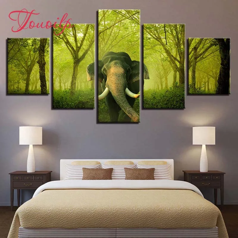 5D DIY Full Square&round Woodland elephant 5pcs 5d Diamond Painting Combination diamond Embroidery Mosaic Home Decor painting
5D DIY Full Square&round Woodland elephant 5pcs 5d Diamond Painting Combination diamond Embroidery Mosaic Home Decor painting