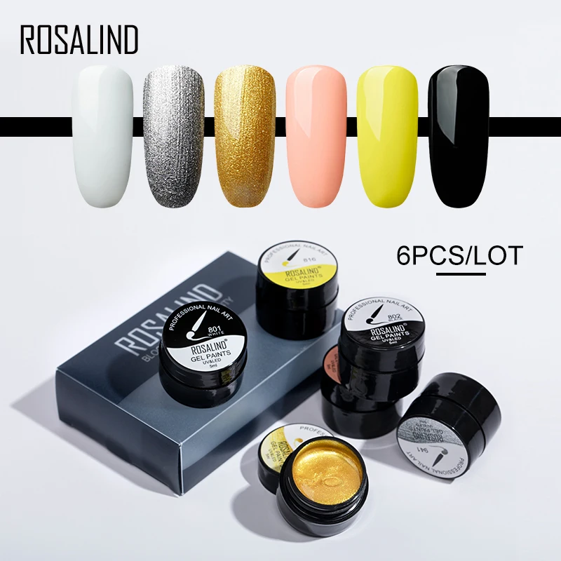 ROSALIND Spider Gel Polish Set Platinum Varnish Hybrid Stamp Acrylic Nail Kit All For Manicure Paint Gel Nail Polish 6PCS/Set
ROSALIND Spider Gel Polish Set Platinum Varnish Hybrid Stamp Acrylic Nail Kit All For Manicure Paint Gel Nail Polish 6PCS/Set
