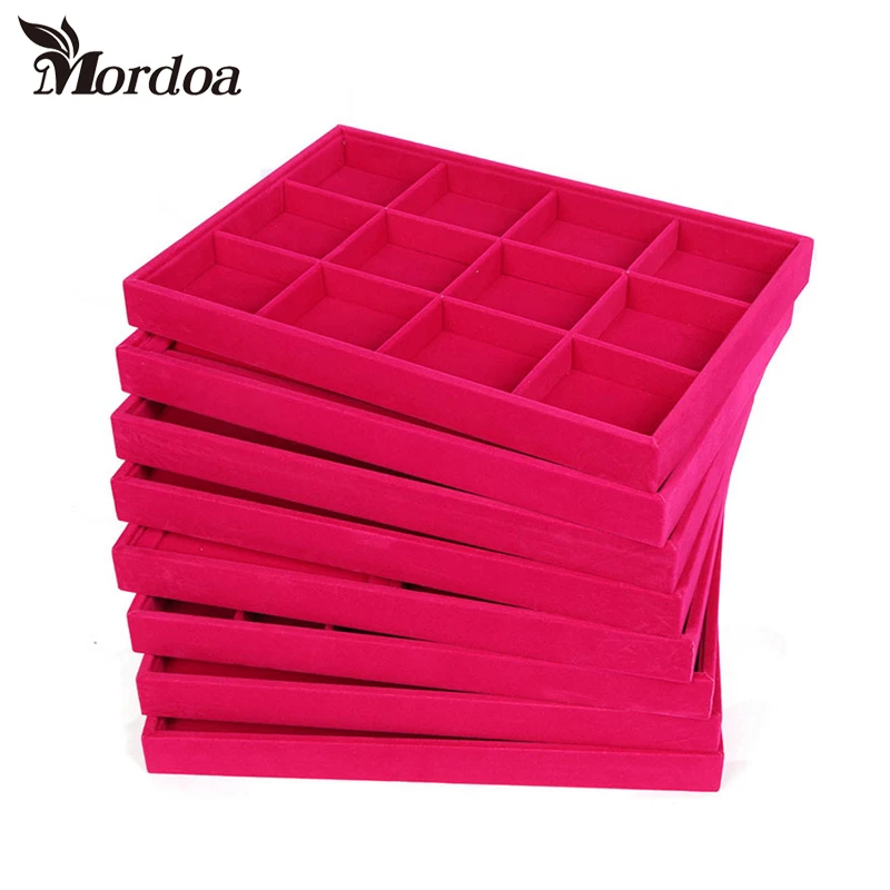 Multifunctional Organizer Tray Box For Necklace Ring Earring Pendant Bracelet Jewelry Display Showcase
Multifunctional Organizer Tray Box For Necklace Ring Earring Pendant Bracelet Jewelry Display Showcase