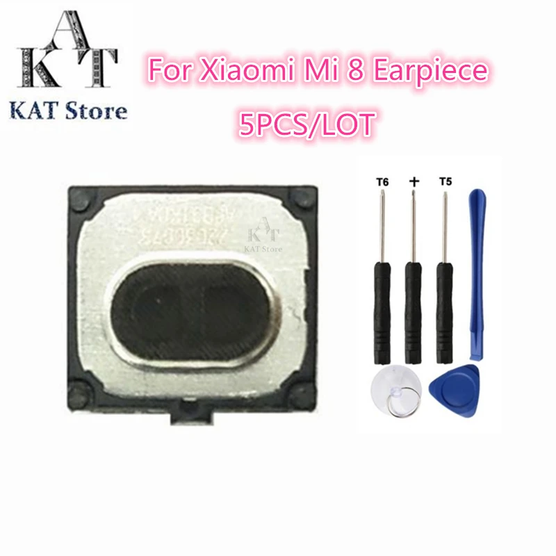 KAT 5PCS/LOT Earpiece Speaker For Xiaomi Mi8 Mi 8 Earphone Top Ear Speaker Sound Flex Cable Best After-sales Service
KAT 5PCS/LOT Earpiece Speaker For Xiaomi Mi8 Mi 8 Earphone Top Ear Speaker Sound Flex Cable Best After-sales Service