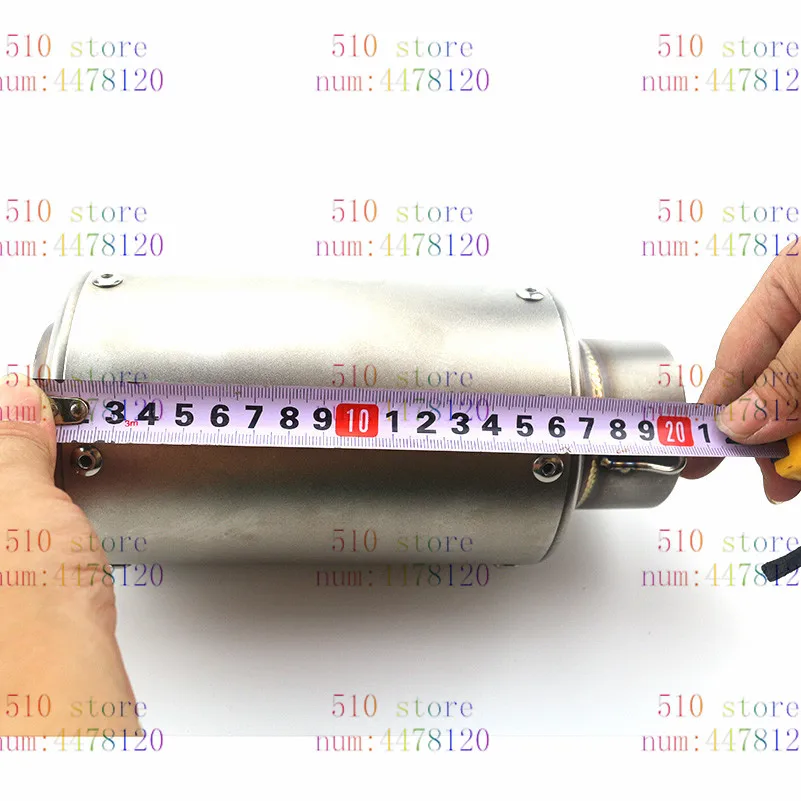 Motorcycle Exhaust Pipe Stainless Steel Universal Motorcycle Exhaust Muffler Tail Pipe Tip Tailpipe Silver Car String New
Motorcycle Exhaust Pipe Stainless Steel Universal Motorcycle Exhaust Muffler Tail Pipe Tip Tailpipe Silver Car String New
