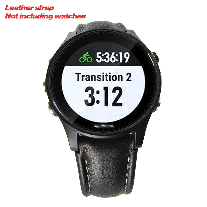 Ремешок из натуральной кожи для наручных часов Garmin Fenix 5/ 5 Plus/Forerunner 935/touchs60/Quatix 22