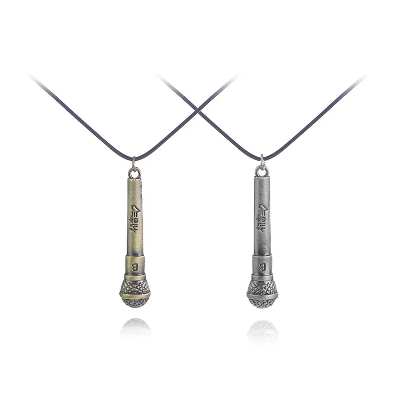 Creative Fashion Personality Microphone Mike Men's Pendant Necklace Wholesales Of Popular Men Gifts 2 Color Options 20PCS/Lot
Creative Fashion Personality Microphone Mike Men's Pendant Necklace Wholesales Of Popular Men Gifts 2 Color Options 20PCS/Lot