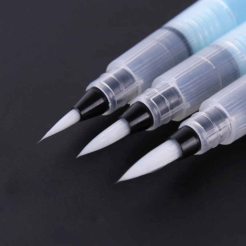 Щетка водного цвета 3 шт. многоразовая ручка с чернилами водная щетка для женских
