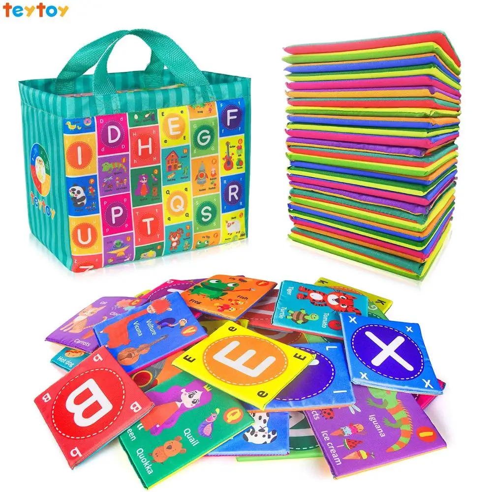 teytoy Baby Soft Alphabet Cards Toys, Baby Early Learning Puzzle Toy with Storage Bag,Washable Soft Cloth Toy
teytoy Baby Soft Alphabet Cards Toys, Baby Early Learning Puzzle Toy with Storage Bag,Washable Soft Cloth Toy