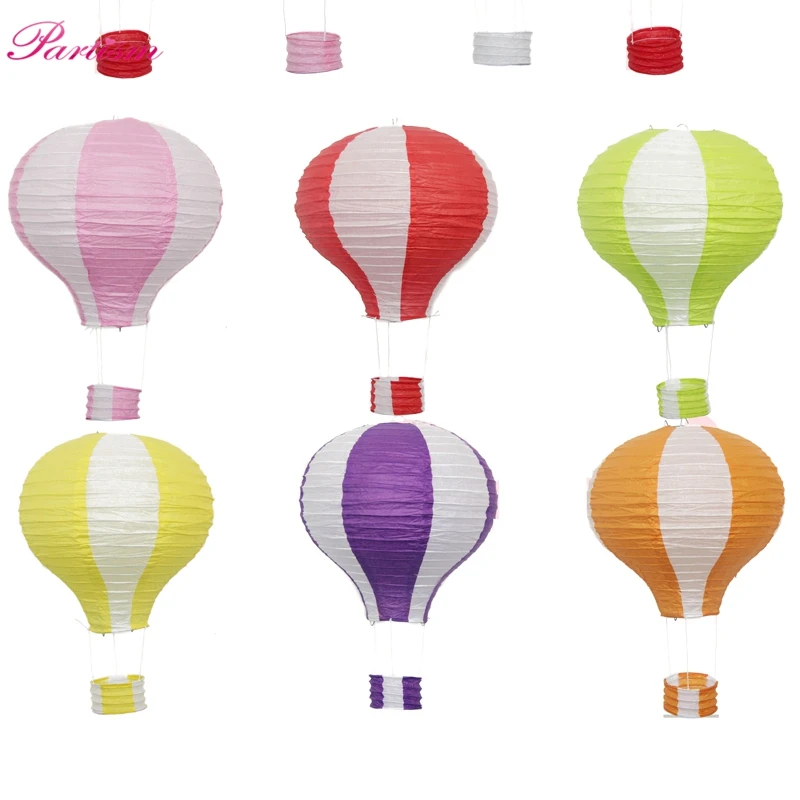 10inch/12inch Rainbow Paper Lantern Hot Air Balloon Shaped Lanterns Decoration Wedding Birthday Accessories Home Supplies
10inch/12inch Rainbow Paper Lantern Hot Air Balloon Shaped Lanterns Decoration Wedding Birthday Accessories Home Supplies