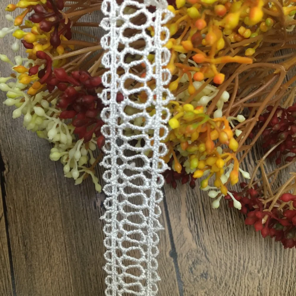 Free Shipping 15Yards Hollow Out Chemical Sewing Lace Trim Bridal Dress Embroidered Lace Cord Ribbon Guipure Lace Fabric 2.4cm
Free Shipping 15Yards Hollow Out Chemical Sewing Lace Trim Bridal Dress Embroidered Lace Cord Ribbon Guipure Lace Fabric 2.4cm