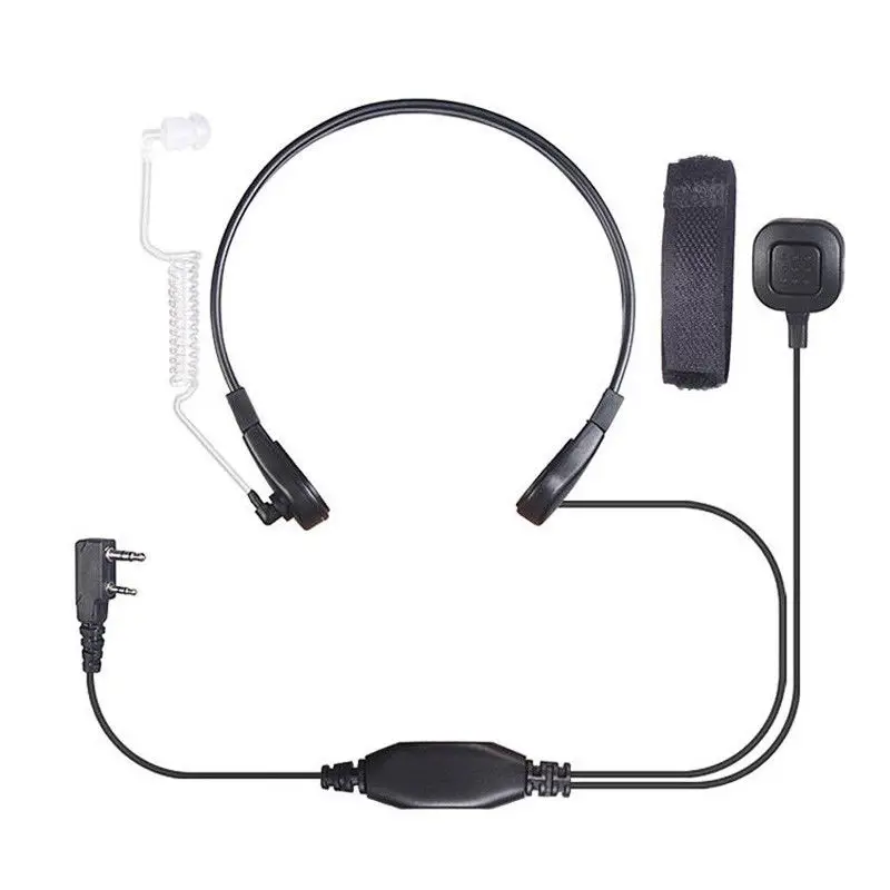 Air Tube 2 Pin Earpiece Throat Control Finger PTT Mic Headset for Baofeng UV-5R 888s 666s UV-82 UV5R UV 3R Kenwood TYT Ham Radio
Air Tube 2 Pin Earpiece Throat Control Finger PTT Mic Headset for Baofeng UV-5R 888s 666s UV-82 UV5R UV 3R Kenwood TYT Ham Radio