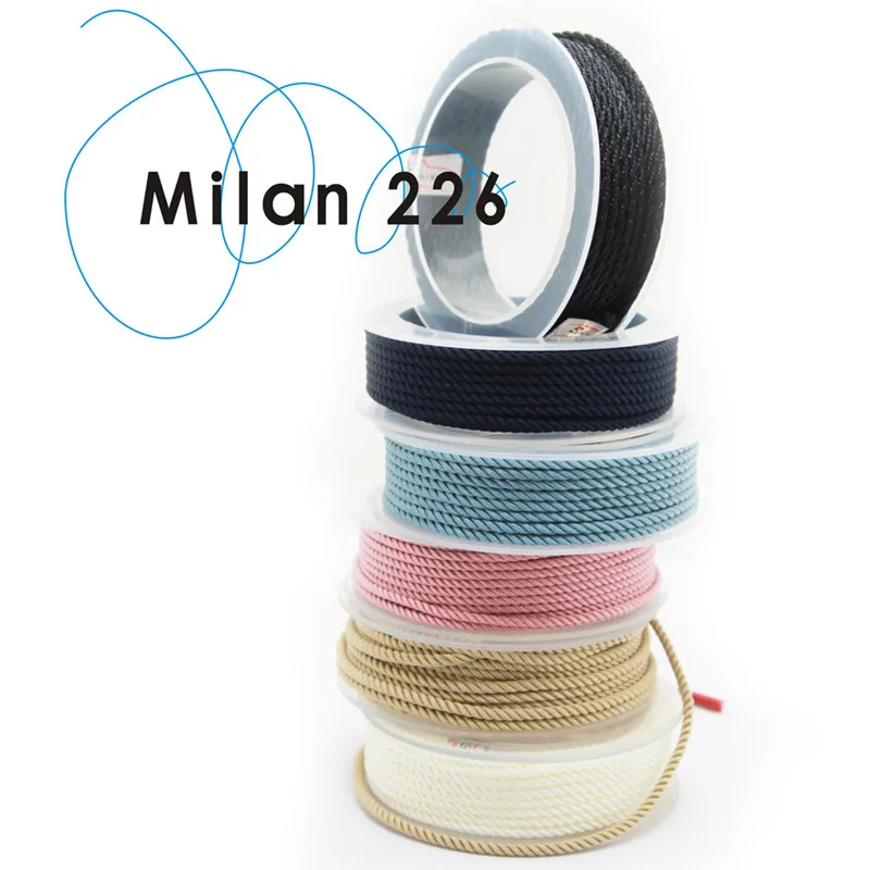 2MM SKY SYSTEM milan cord Jewelry & packing & shoes rope Necklaces & Bracelets cords 8meters/roll NO20~38
2MM SKY SYSTEM milan cord Jewelry & packing & shoes rope Necklaces & Bracelets cords 8meters/roll NO20~38