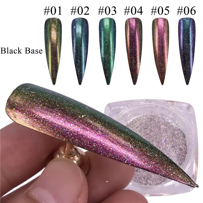 Chameleon Holographic Nail Glitter Powder Gel Polish Chrome Pigment Dust Shinning Glitters Manicure Nail Art Decoration
Chameleon Holographic Nail Glitter Powder Gel Polish Chrome Pigment Dust Shinning Glitters Manicure Nail Art Decoration