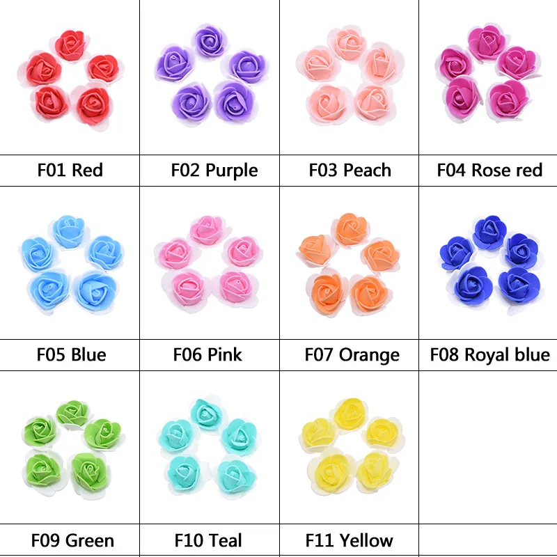 50/100/200Pcs Wholesale Mini 3.5cm PE Foam Flower Head Artificial Flower For Wedding birthday Decoration DIY Craft Scrapbooking
50/100/200Pcs Wholesale Mini 3.5cm PE Foam Flower Head Artificial Flower For Wedding birthday Decoration DIY Craft Scrapbooking