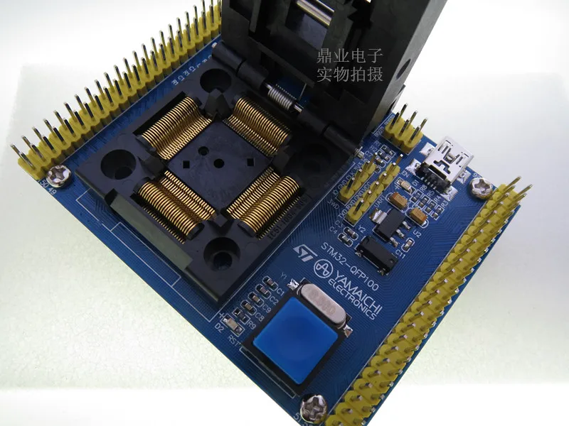 Раскладушка STM32 STM32L LQFP100 YAMAICHI IC, сжигающий адаптер сиденья, испытательный стенд для сиденья
Раскладушка STM32 STM32L LQFP100 YAMAICHI IC, сжигающий адаптер сиденья, испытательный стенд для сиденья